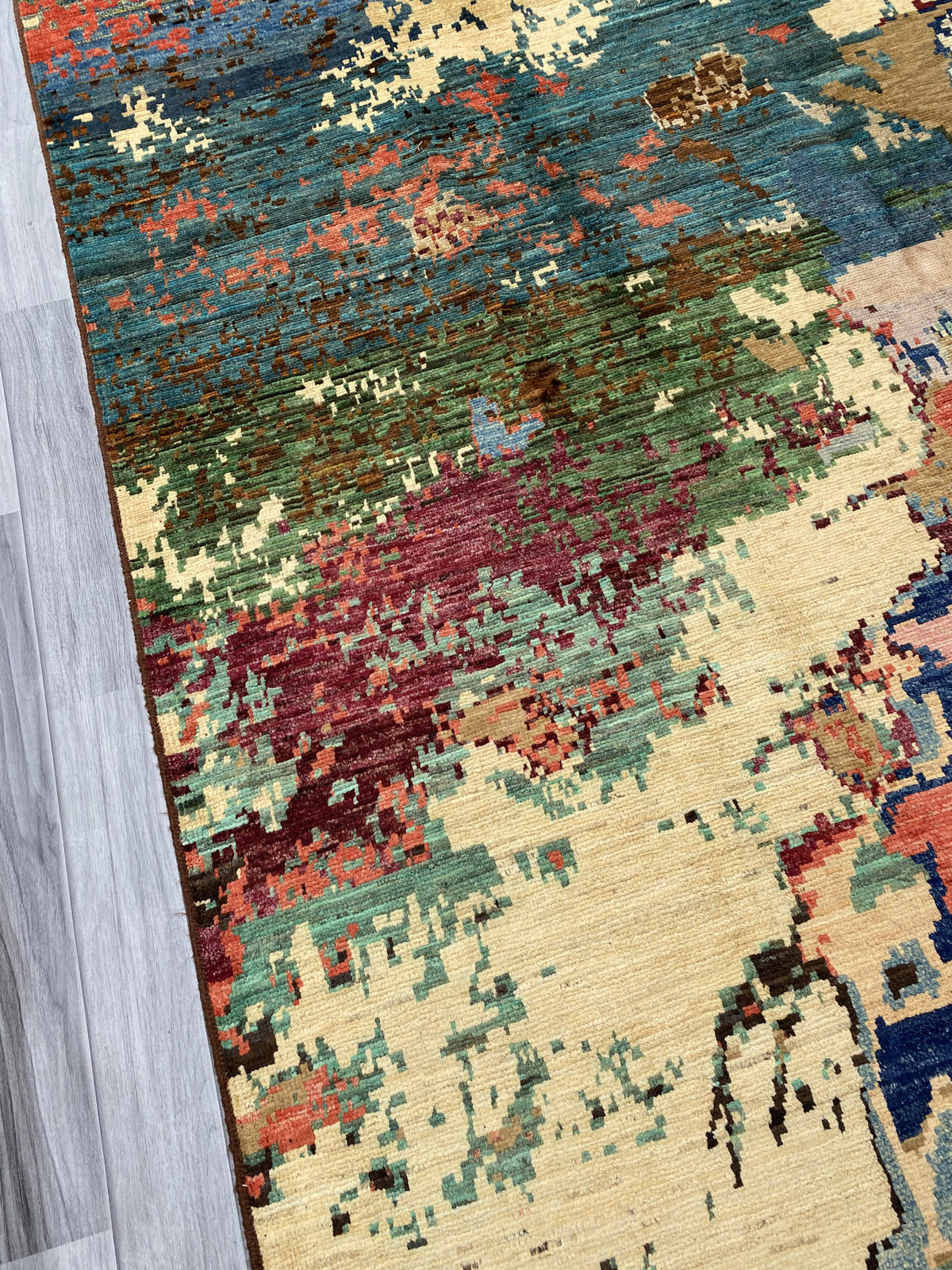 Hand Knotted Modern Wool Rug | 293 CM x 194 CM SK#300