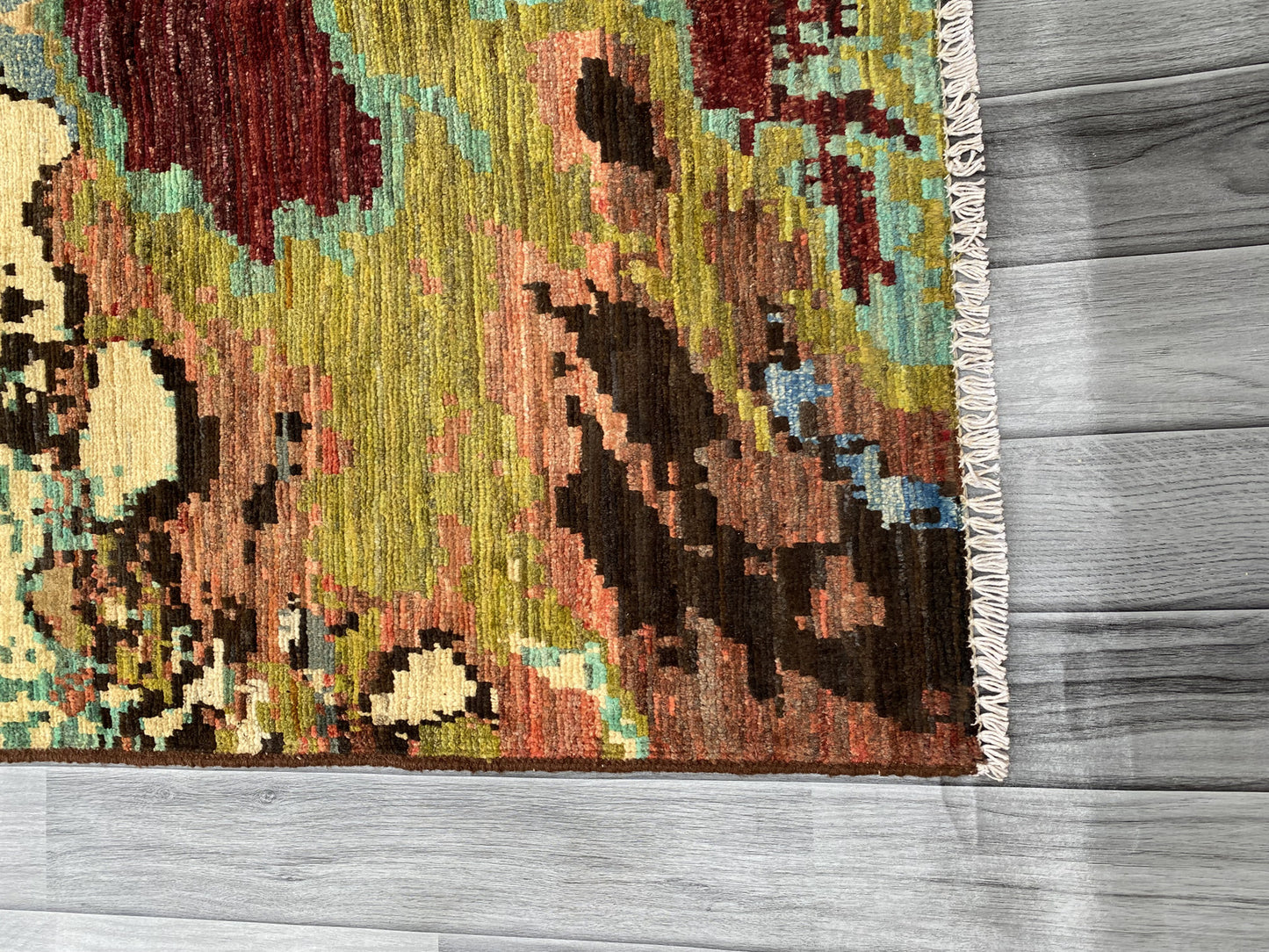 Hand Knotted Modern Wool Rug | 293 CM x 194 CM SK#300