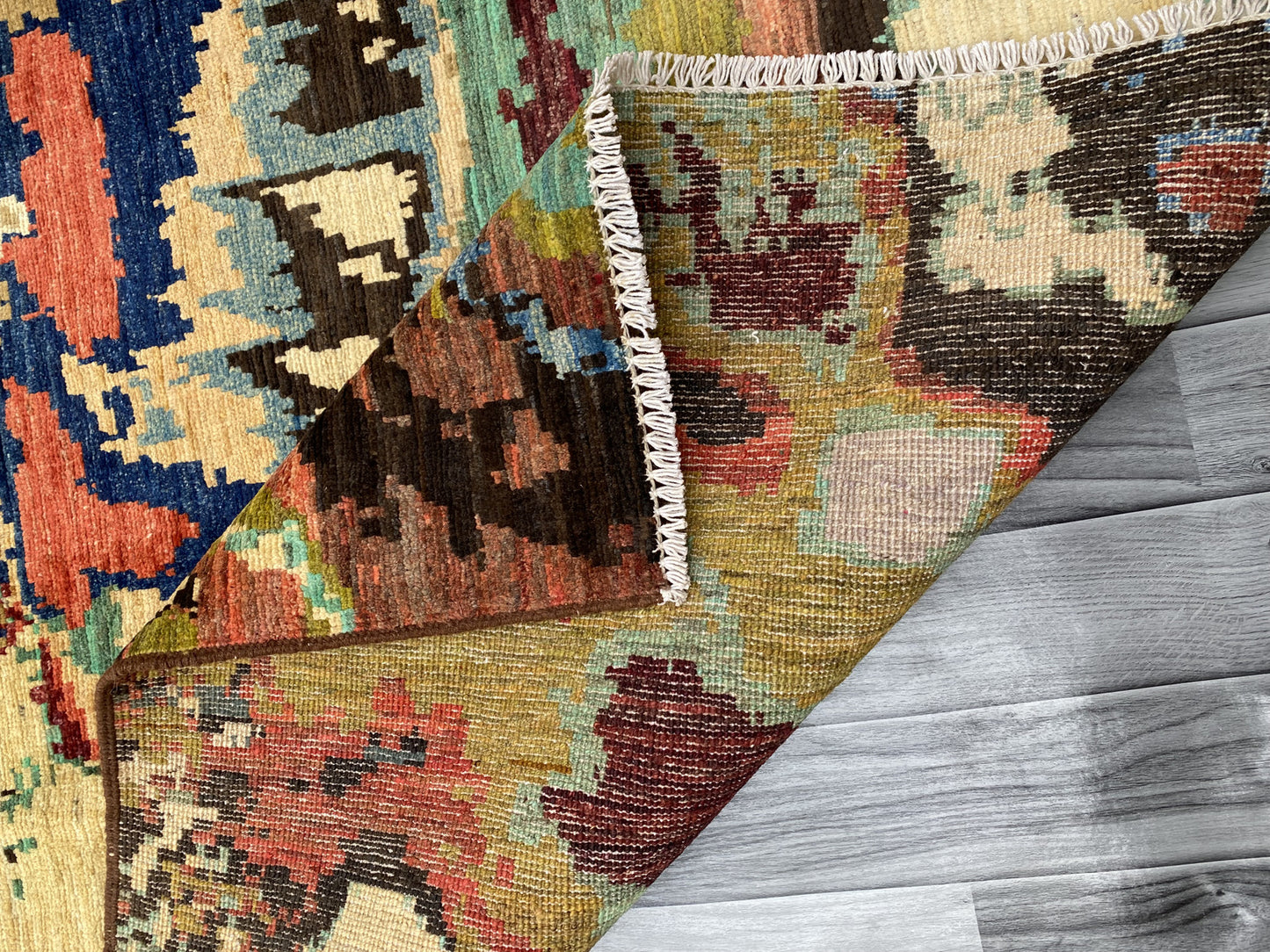 Hand Knotted Modern Wool Rug | 293 CM x 194 CM SK#300