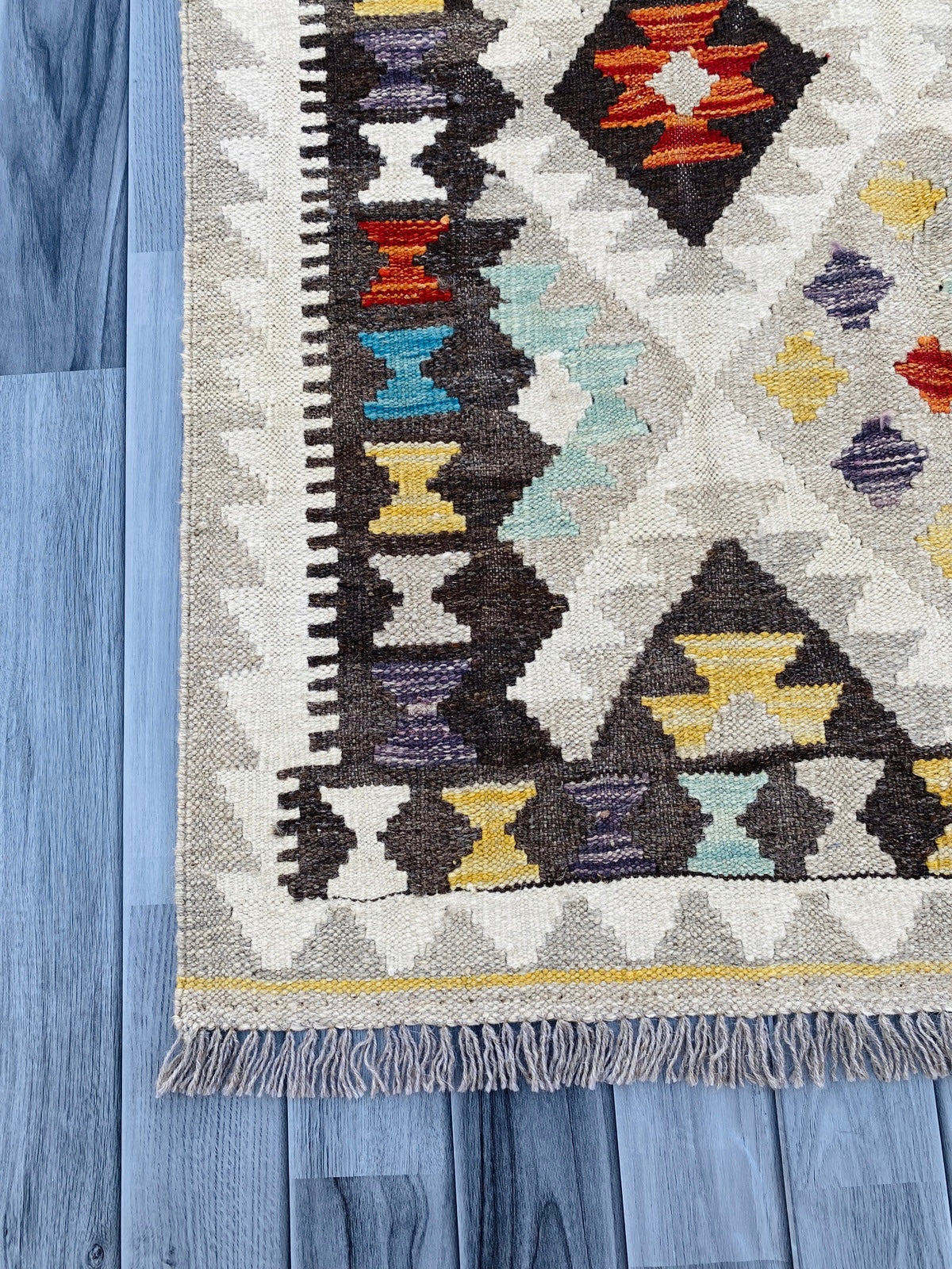 Handmade Afghan Chobi Kilim Rug 166 CM x 101 CM ( SS # 12 ).