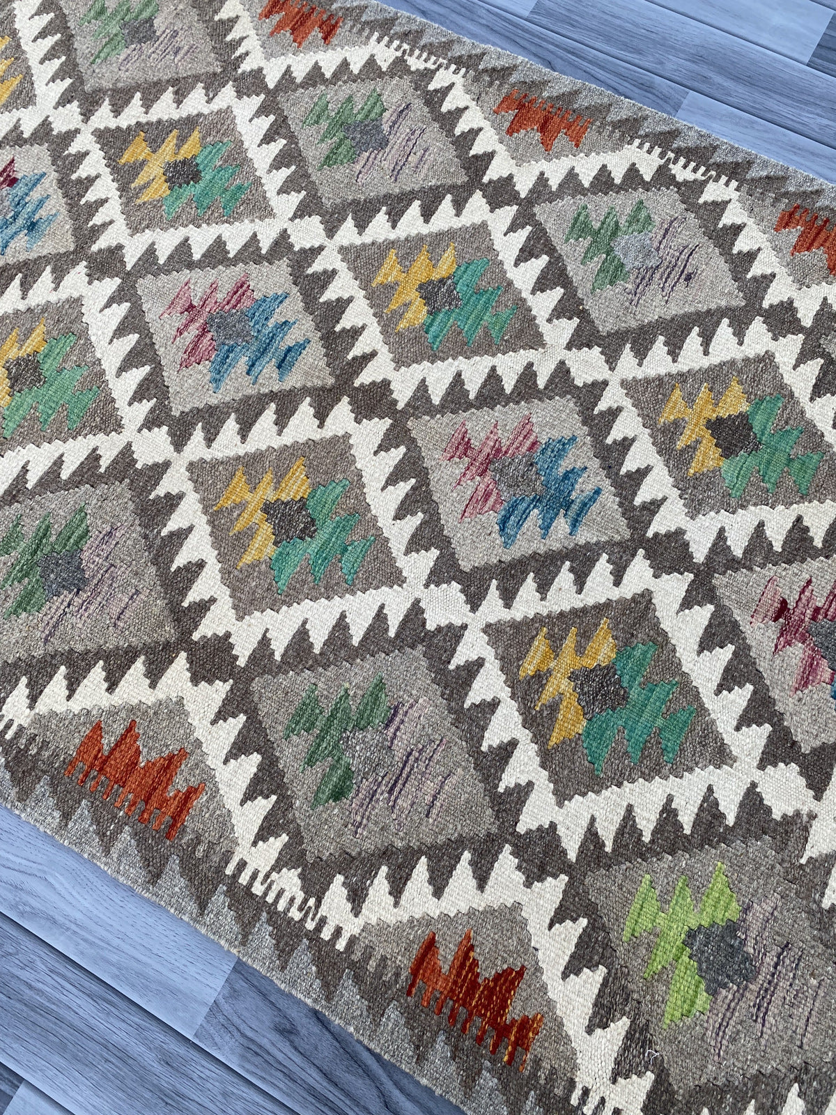 Handmade Afghan Chobi Kilim Rug 163 CM x 100 CM ( SS # 10 ).