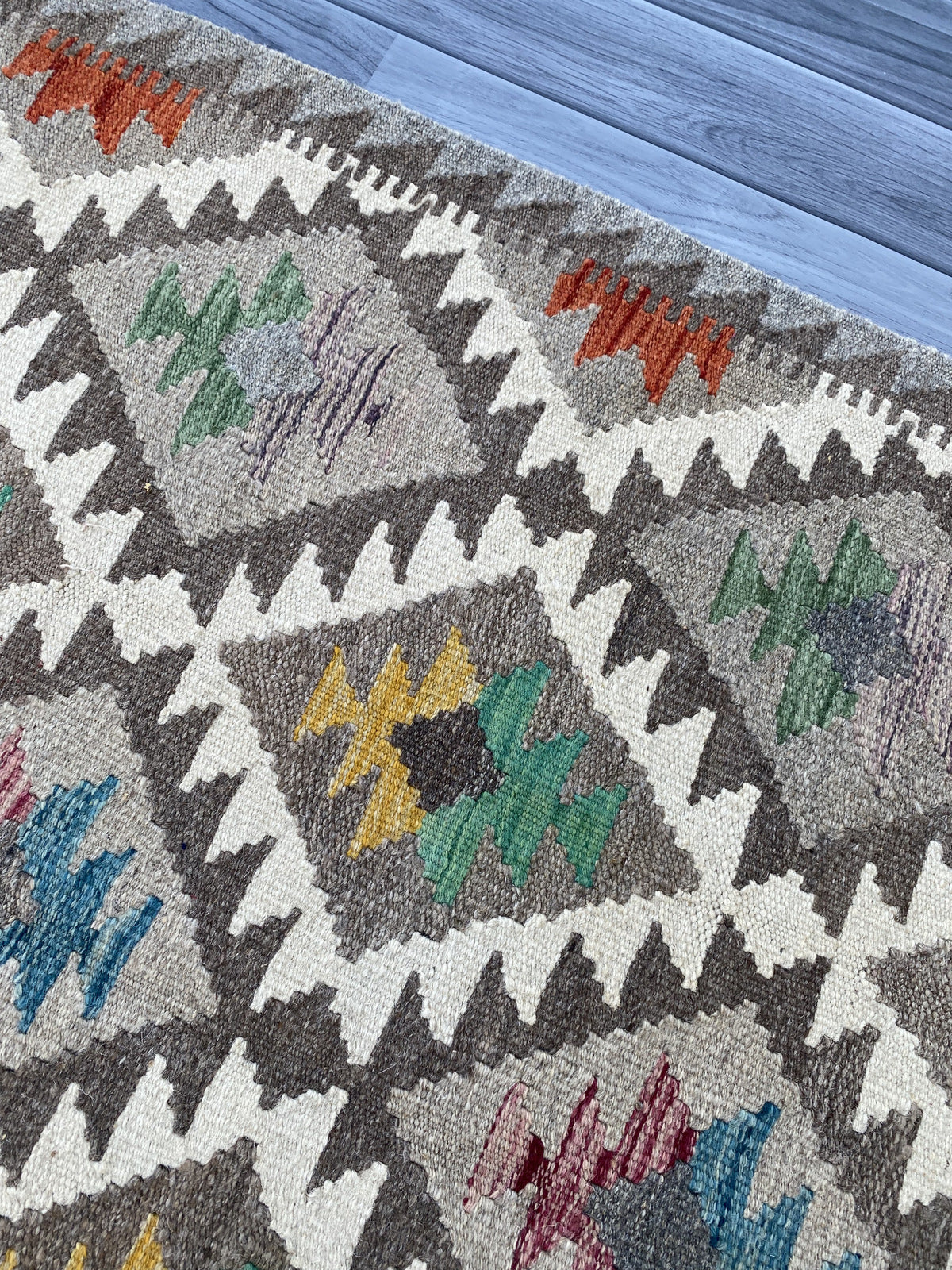 Handmade Afghan Chobi Kilim Rug 163 CM x 100 CM ( SS # 10 ).
