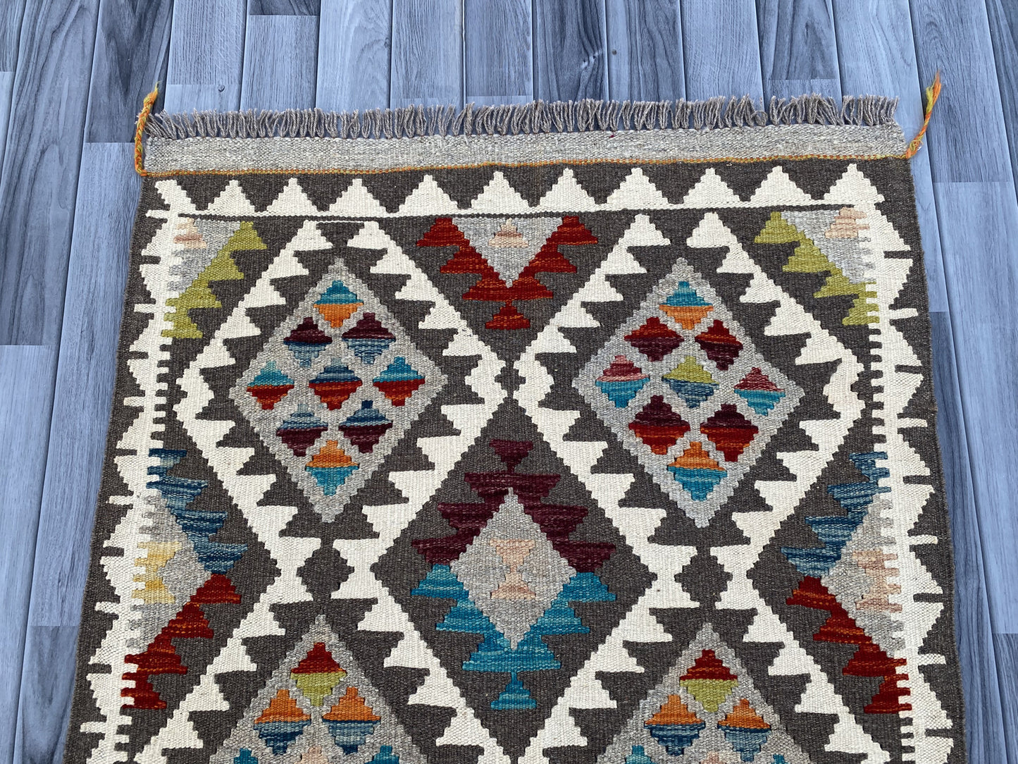 Handmade Afghan Chobi Kilim Rug 149 CM x 95 CM ( SS # 11 ).