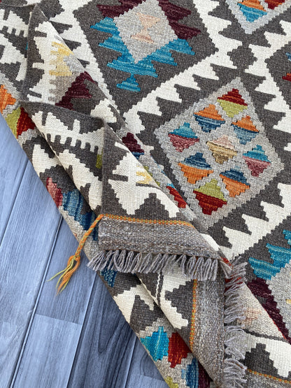 Handmade Afghan Chobi Kilim Rug 149 CM x 95 CM ( SS # 11 ).