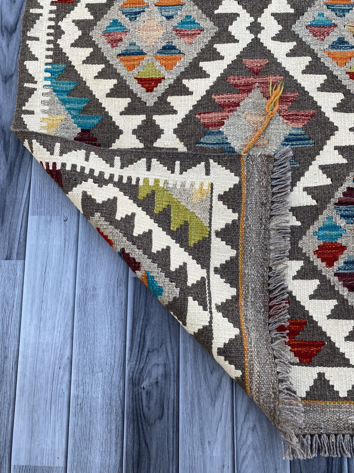 Handmade Afghan Chobi Kilim Rug 149 CM x 95 CM ( SS # 11 ).