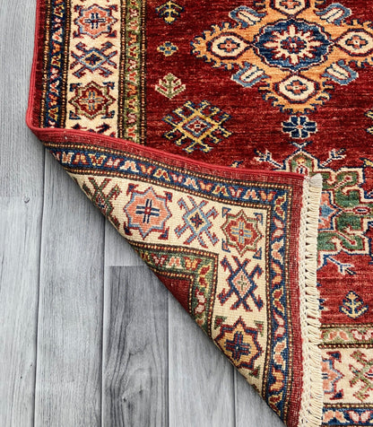 Handmade Traditional Kazak Hallway Runner Rug(295CM x 85CM) SS#85