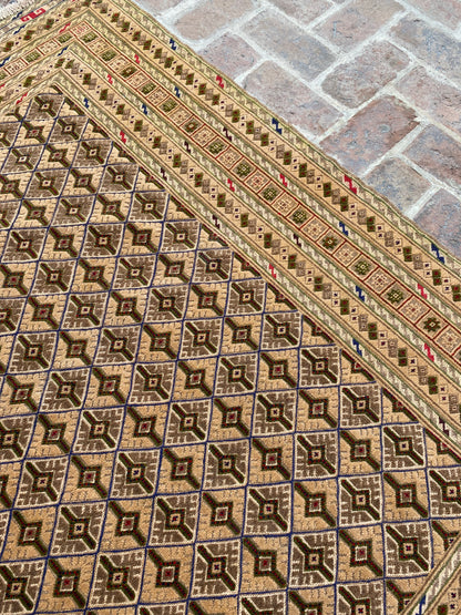 Hand Woven Meshwani Rugs | 181 CM x 152 CM KA#317
