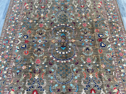 Handmade Afghan Chobi Wool Rug 300 CM x 203 CM ( SS#35 )