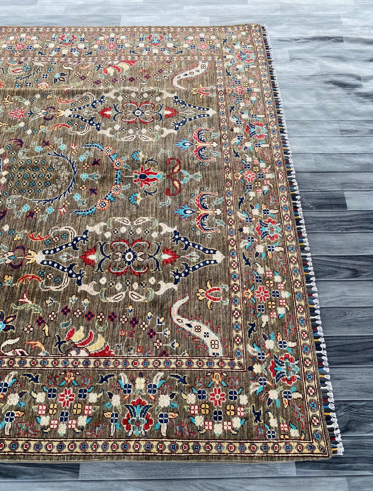 Handmade Afghan Chobi Wool Rug 300 CM x 203 CM ( SS#35 )