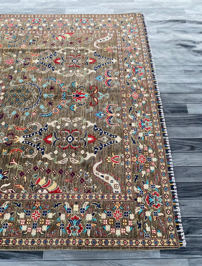 Handmade Afghan Chobi Wool Rug 300 CM x 203 CM ( SS#35 )