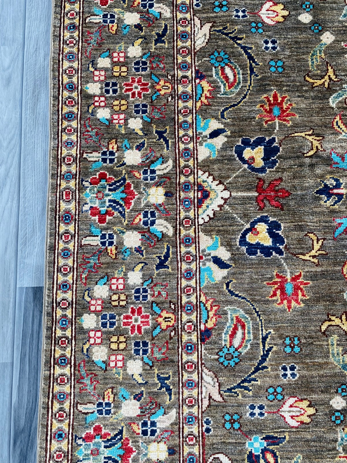 Handmade Afghan Chobi Wool Rug 300 CM x 203 CM ( SS#35 )