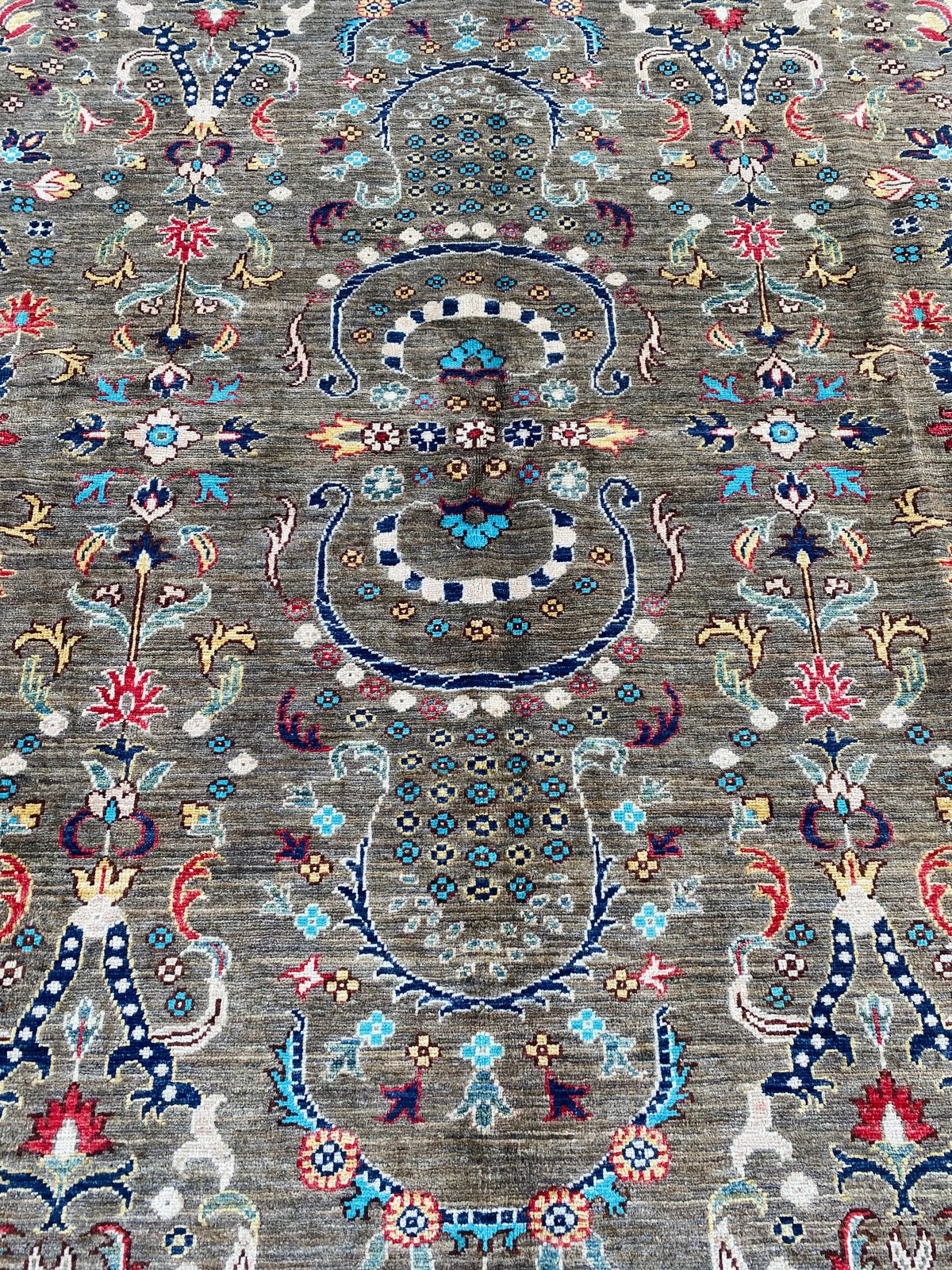 Handmade Afghan Chobi Wool Rug 300 CM x 203 CM ( SS#35 )