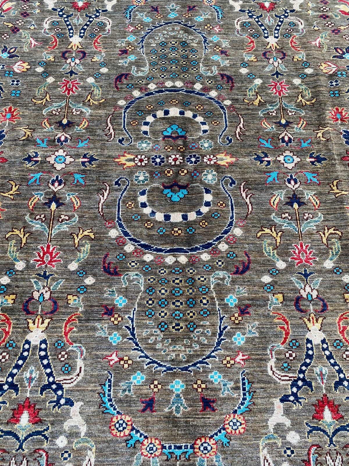 Handmade Afghan Chobi Wool Rug 300 CM x 203 CM ( SS#35 )