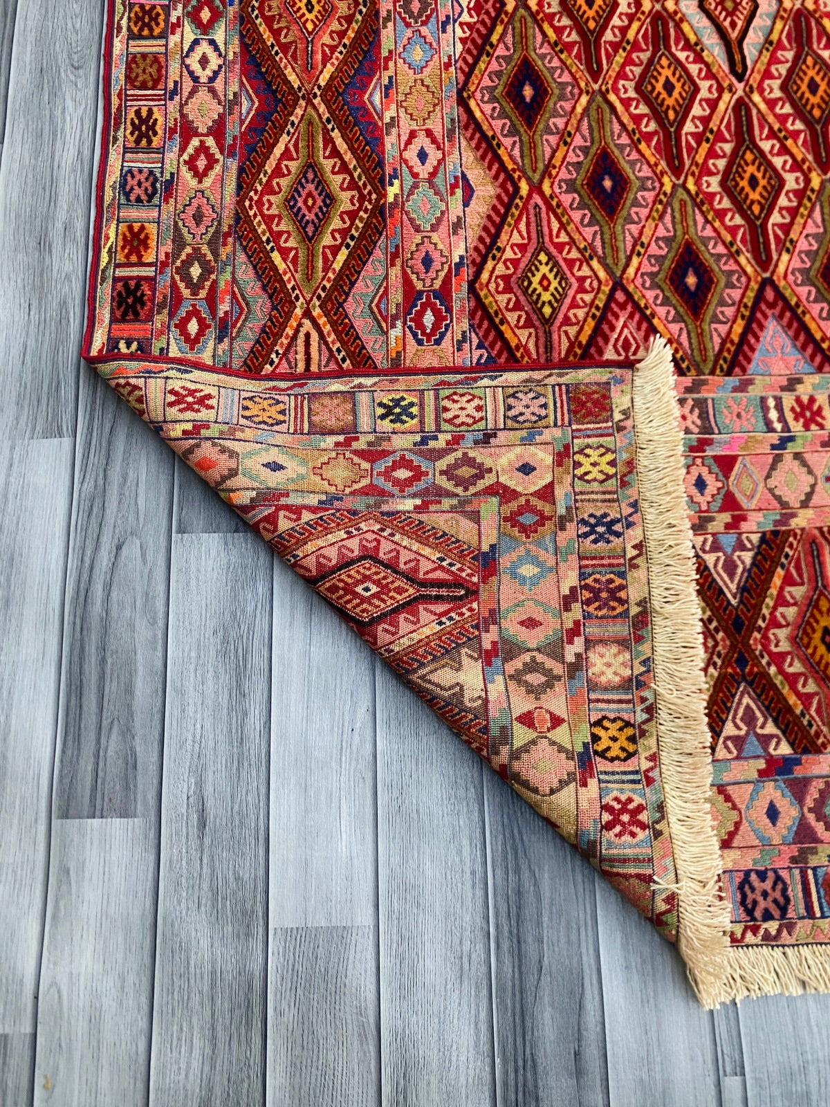 Handmade Fine Quality Meshwani Rug 197 CM x 145 CM ( SK#1371 )