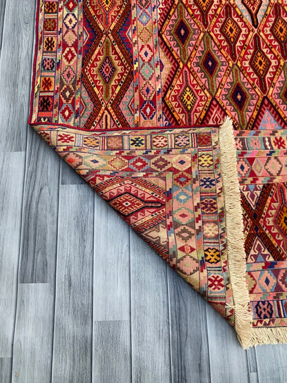 Handmade Fine Quality Meshwani Rug 197 CM x 145 CM ( SK#1371 )