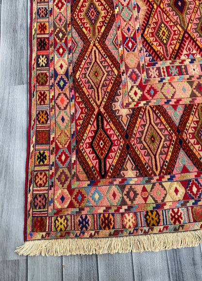 Handmade Fine Quality Meshwani Rug 197 CM x 145 CM ( SK#1371 )