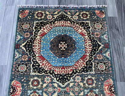 Handmade Afghan Chobi Hallway Runner Rug 300 CM x 85 CM ( SS#34 )