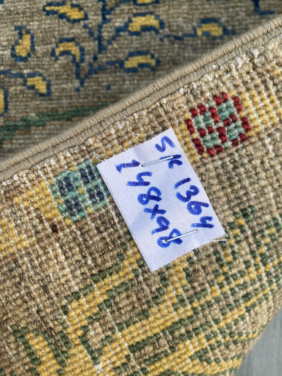 Handmade Chobi Pictorial Wool Rug   148 CM x 98 CM  SK#1364
