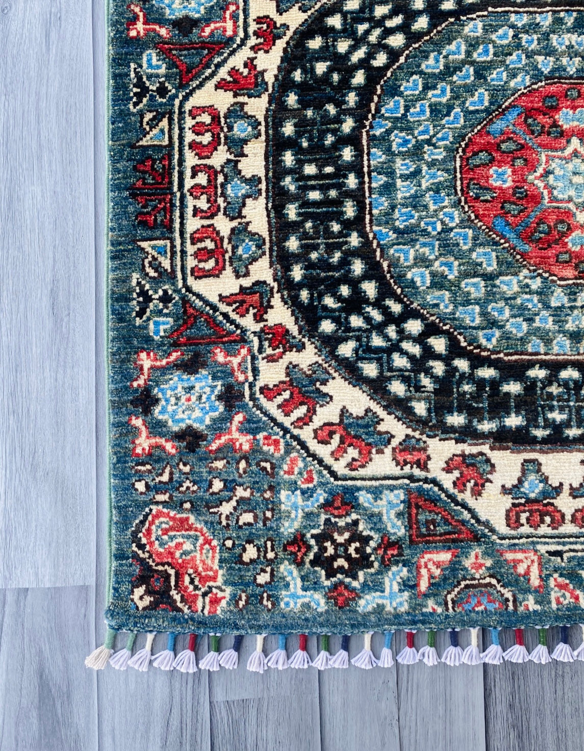 Handmade Afghan Chobi Hallway Runner Rug 300 CM x 85 CM ( SS#34 )