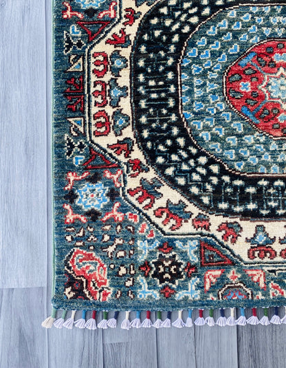 Handmade Afghan Chobi Hallway Runner Rug 300 CM x 85 CM ( SS#34 )