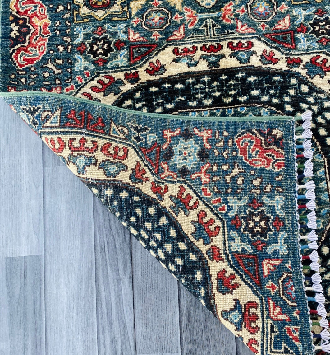 Handmade Afghan Chobi Hallway Runner Rug 300 CM x 85 CM ( SS#34 )