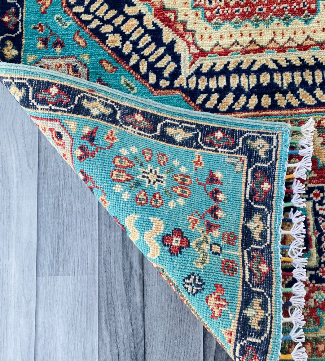 Handmade Fine Quality Chobi Wool Rug  ( 147 CM x 87 CM ) SS#58