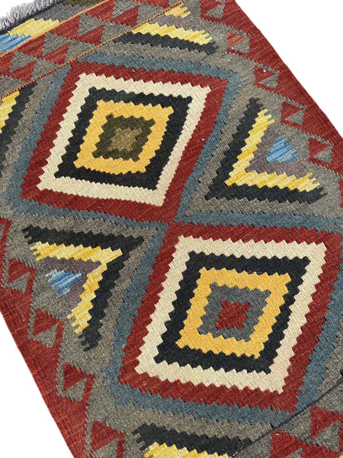 Handmade Afghan Kilim Rug 94 CM x 64 CM Sk#1469