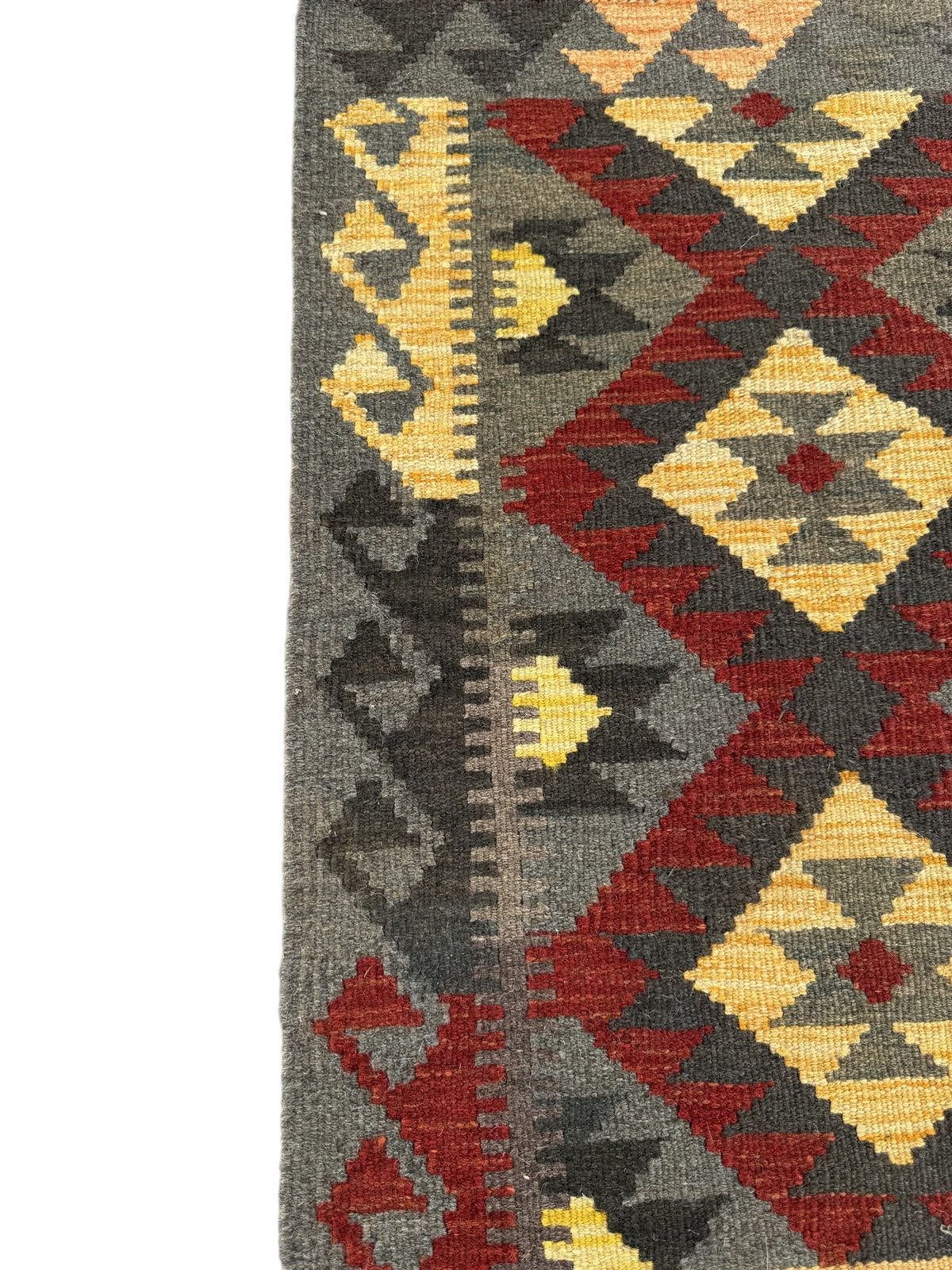Handmade Afghan Kilim Rug 88 CM x 62 CM Sk#1468