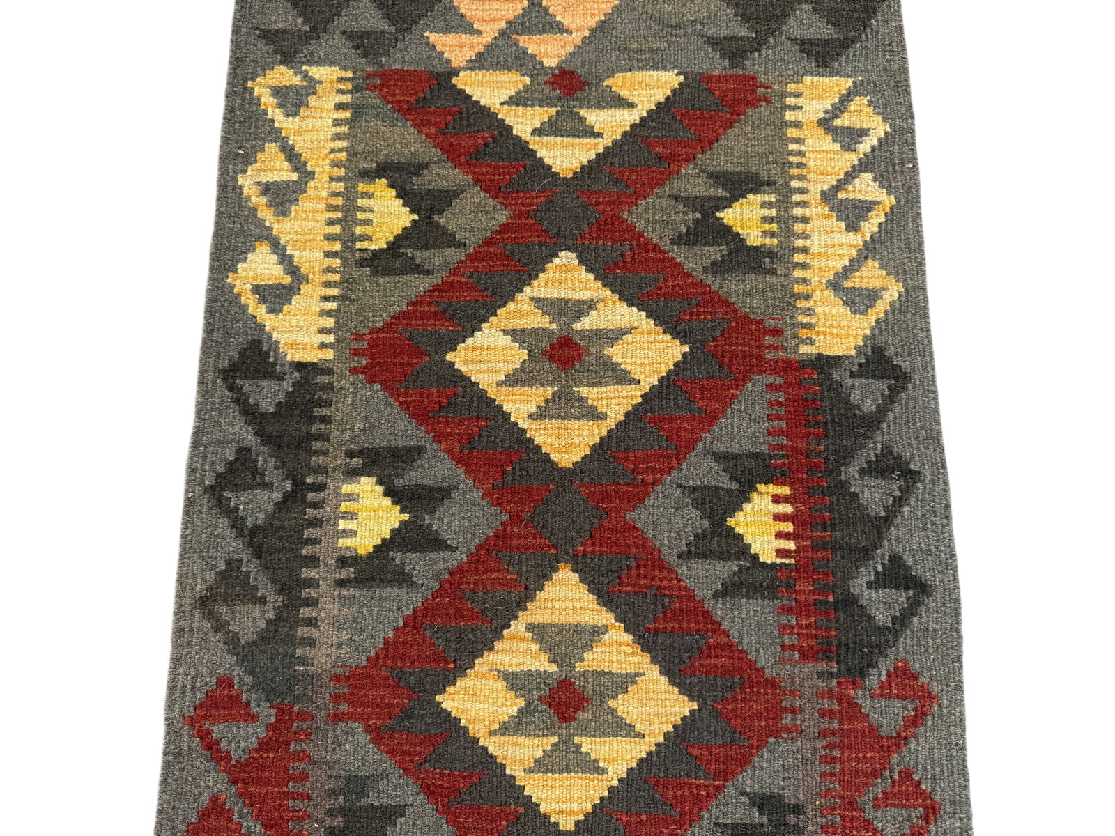 Handmade Afghan Kilim Rug 88 CM x 62 CM Sk#1468