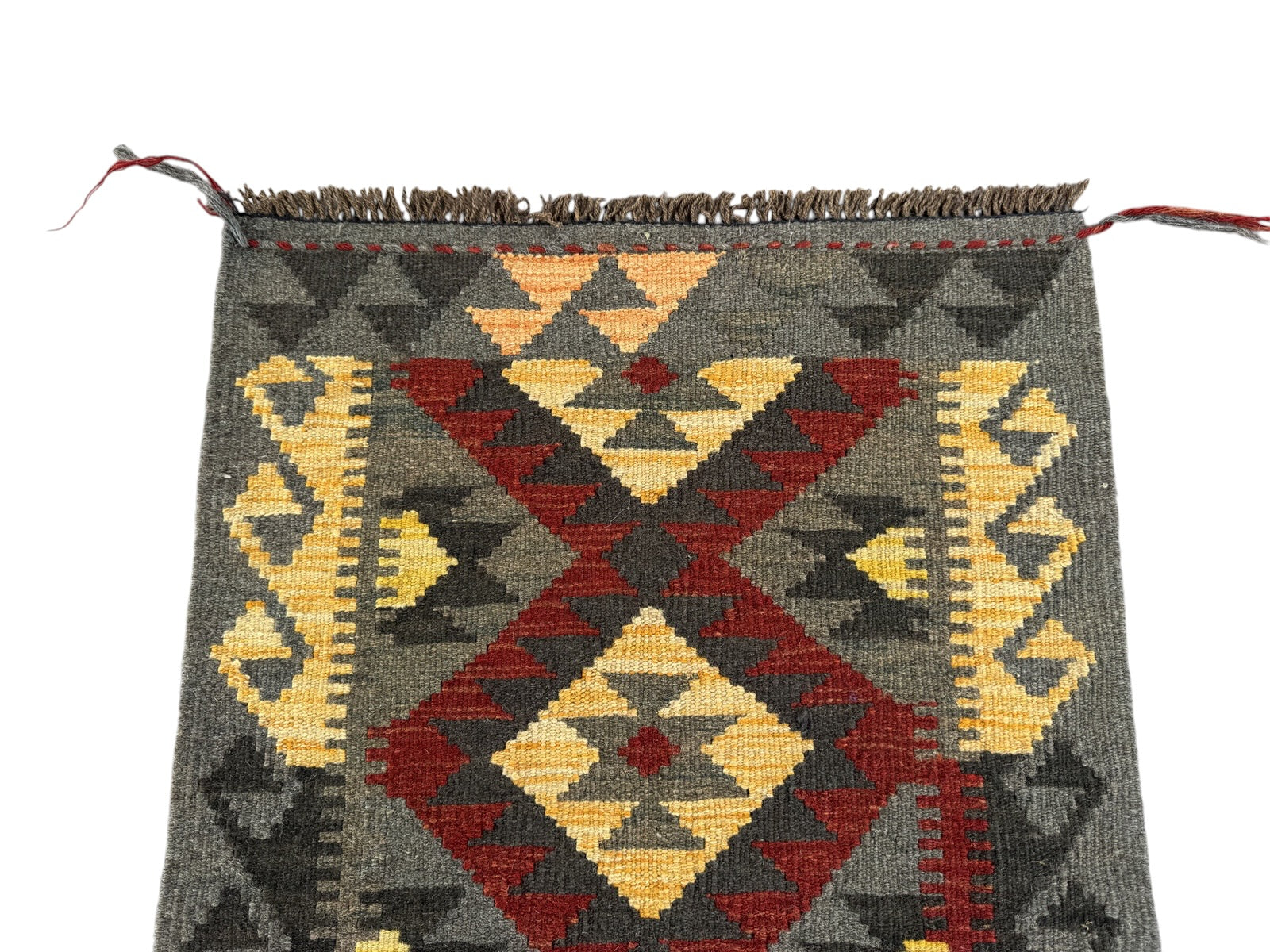 Handmade Afghan Kilim Rug 88 CM x 62 CM Sk#1468