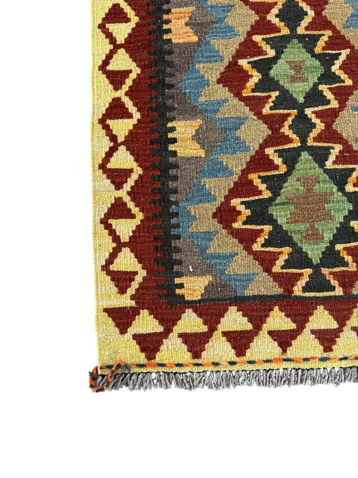 Handmade Afghan Kilim Rug 93 CM x 64 CM Sk#1464