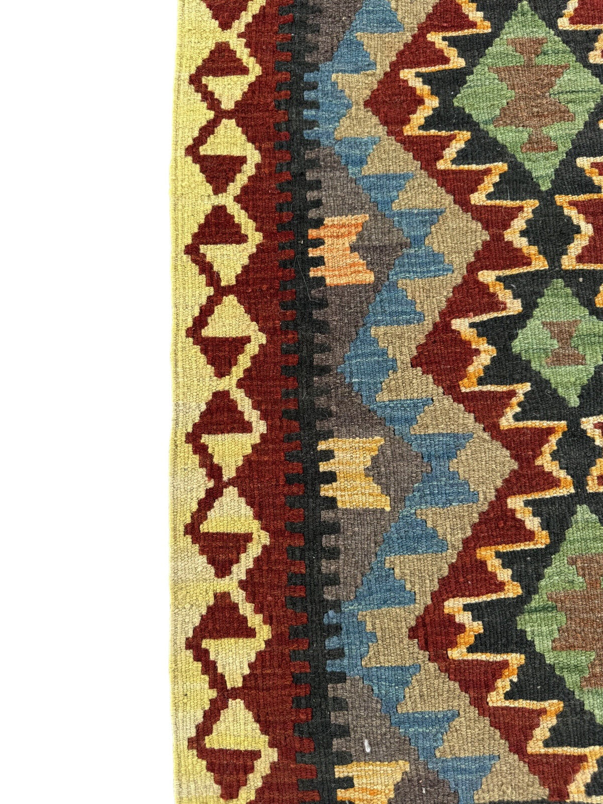 Handmade Afghan Kilim Rug 93 CM x 64 CM Sk#1464