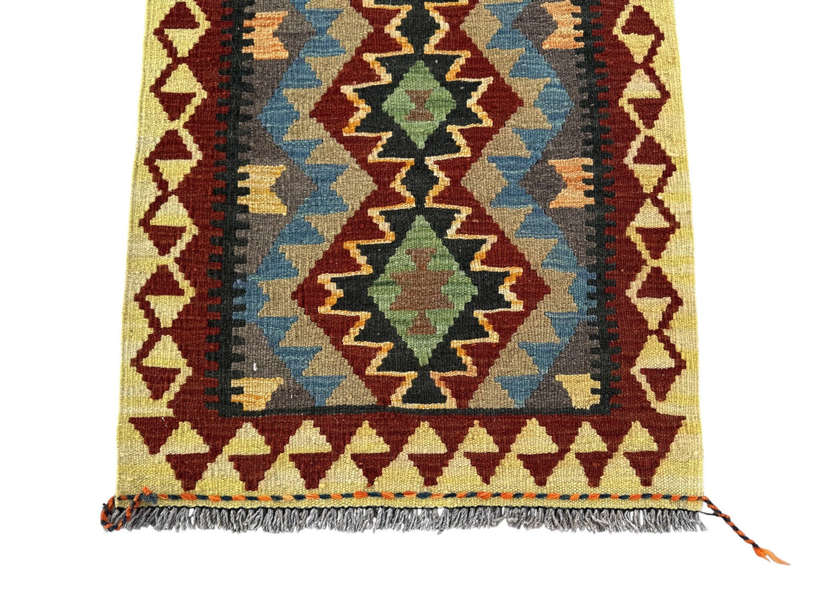 Handmade Afghan Kilim Rug 93 CM x 64 CM Sk#1464