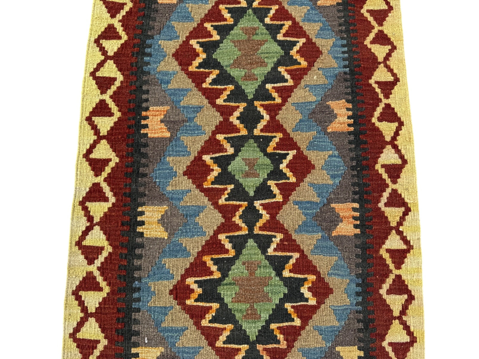 Handmade Afghan Kilim Rug 93 CM x 64 CM Sk#1464