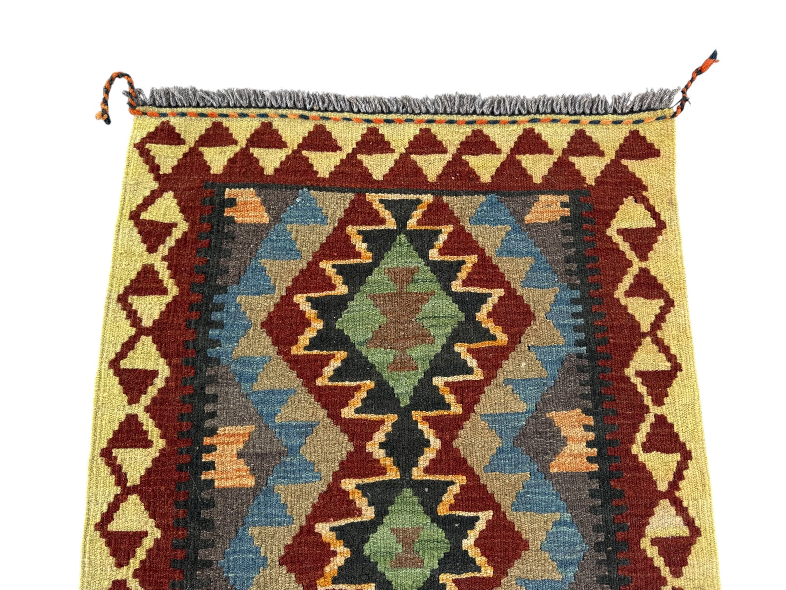 Handmade Afghan Kilim Rug 93 CM x 64 CM Sk#1464
