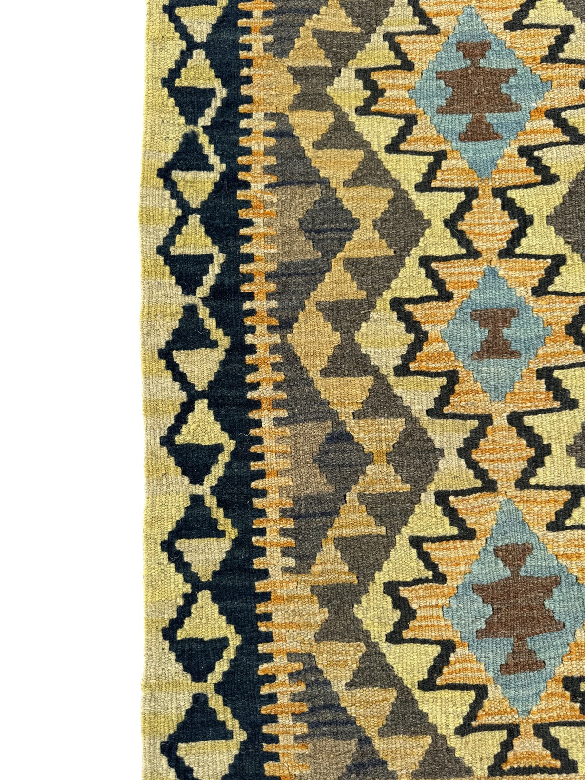 Handmade Afghan Kilim Rug 92 CM x 63 CM Sk#1463