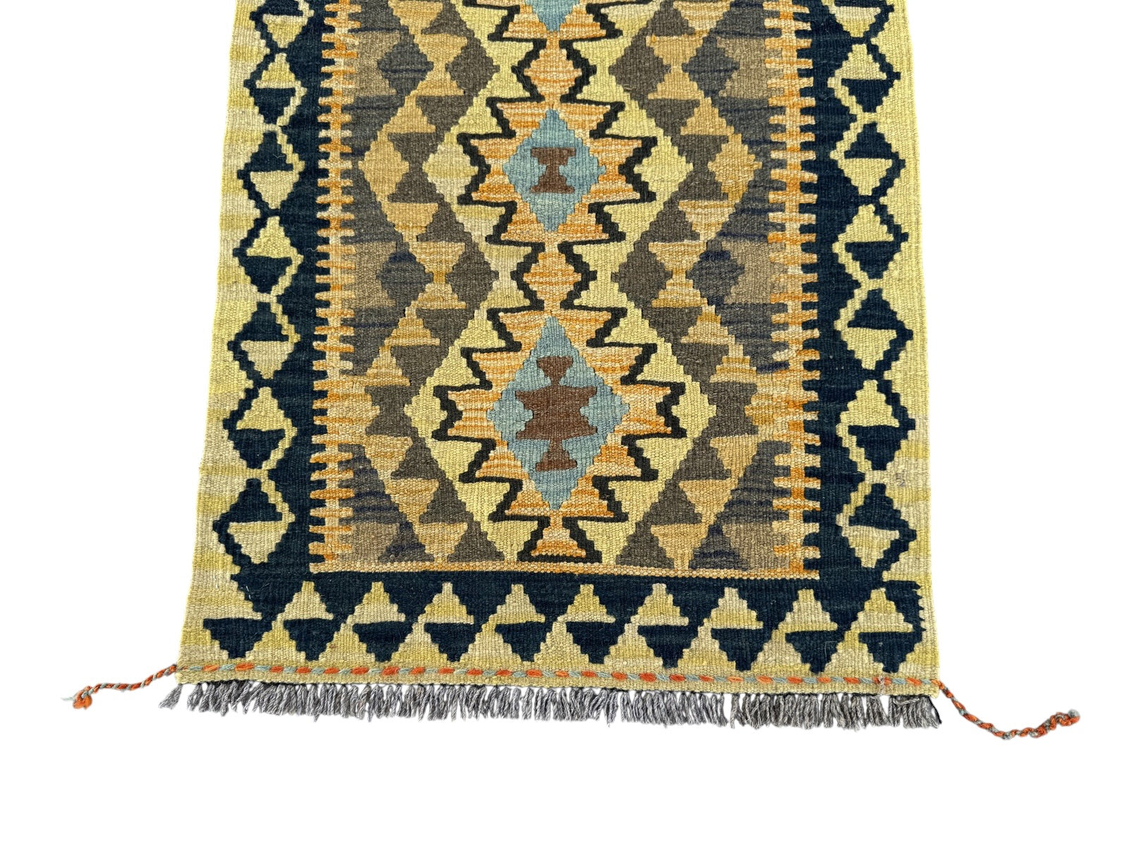 Handmade Afghan Kilim Rug 92 CM x 63 CM Sk#1463