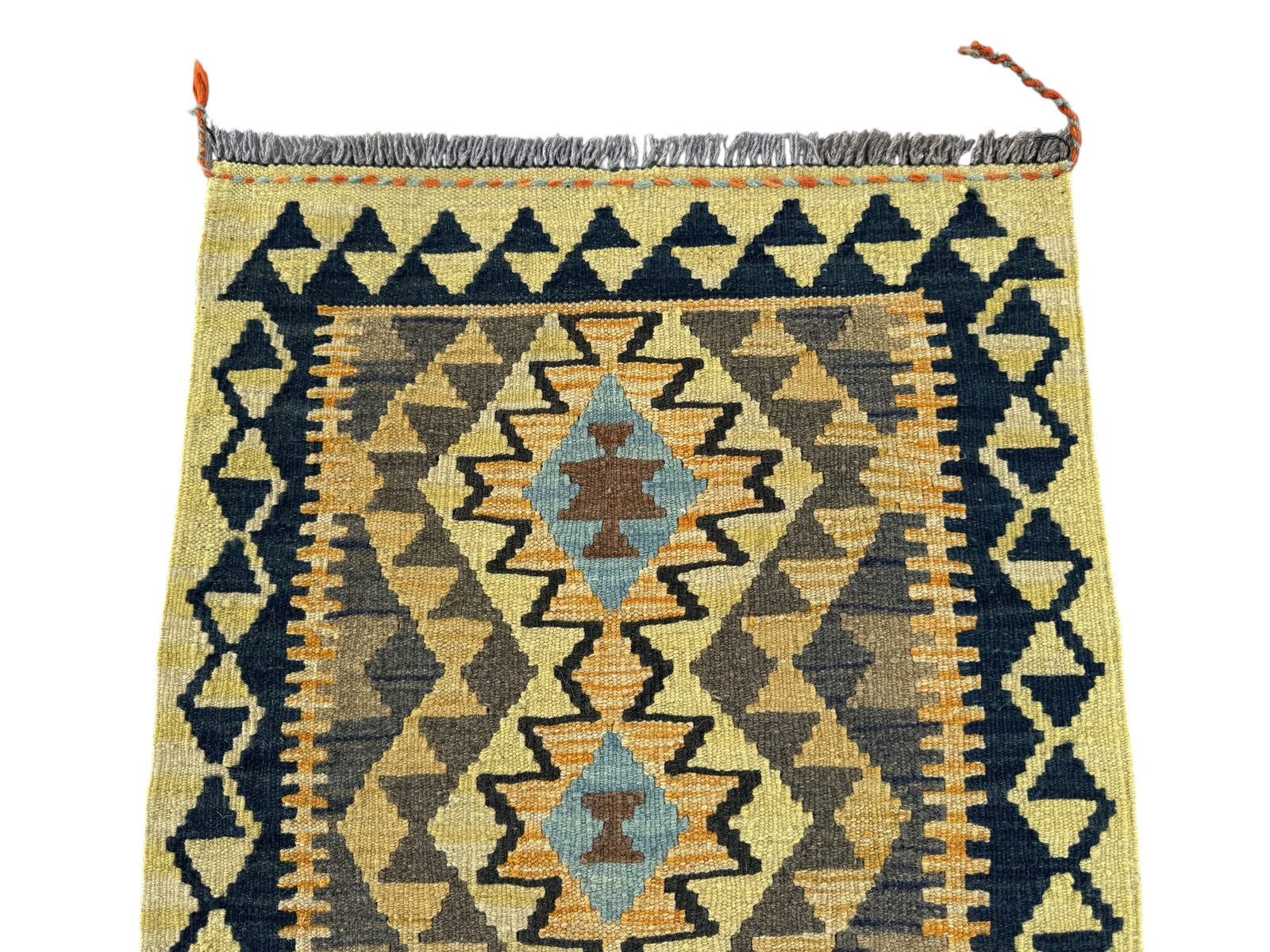 Handmade Afghan Kilim Rug 92 CM x 63 CM Sk#1463