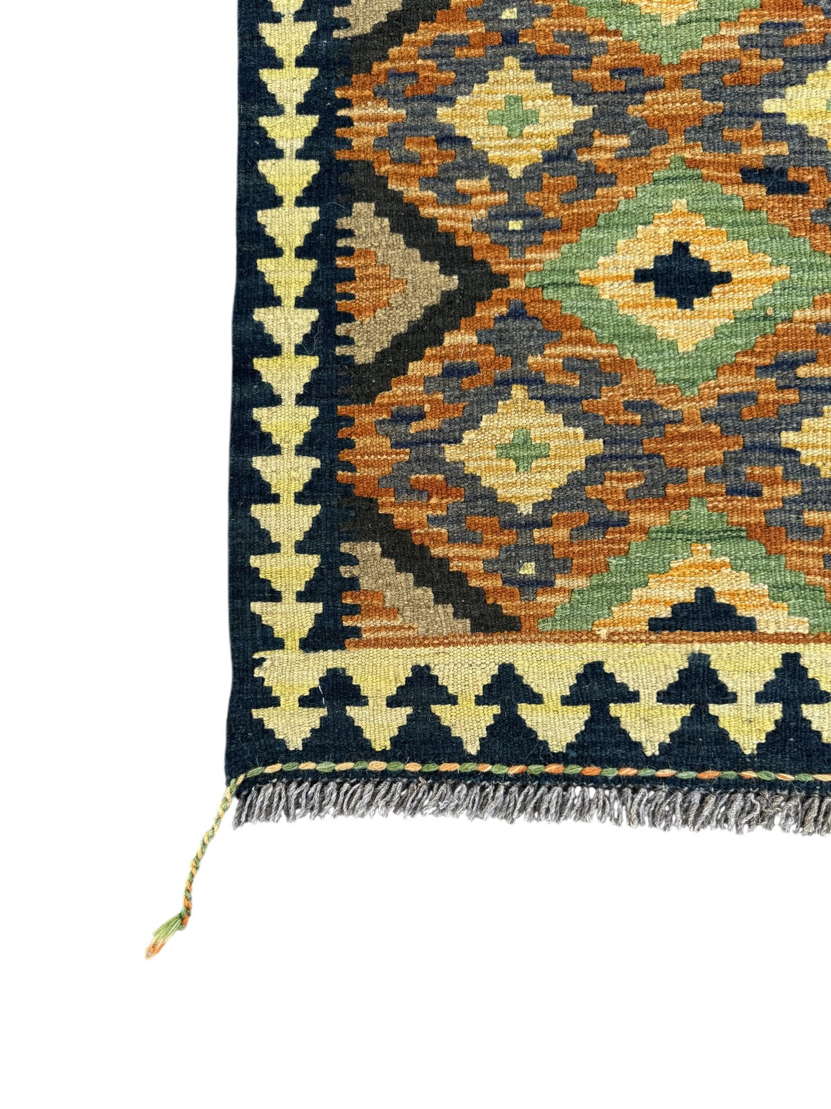 Handmade Afghan Kilim Rug 91 CM x 65 CM Sk#1462