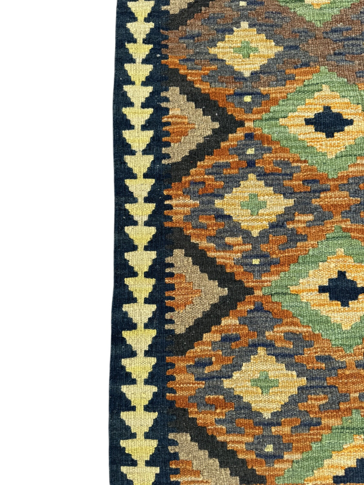 Handmade Afghan Kilim Rug 91 CM x 65 CM Sk#1462