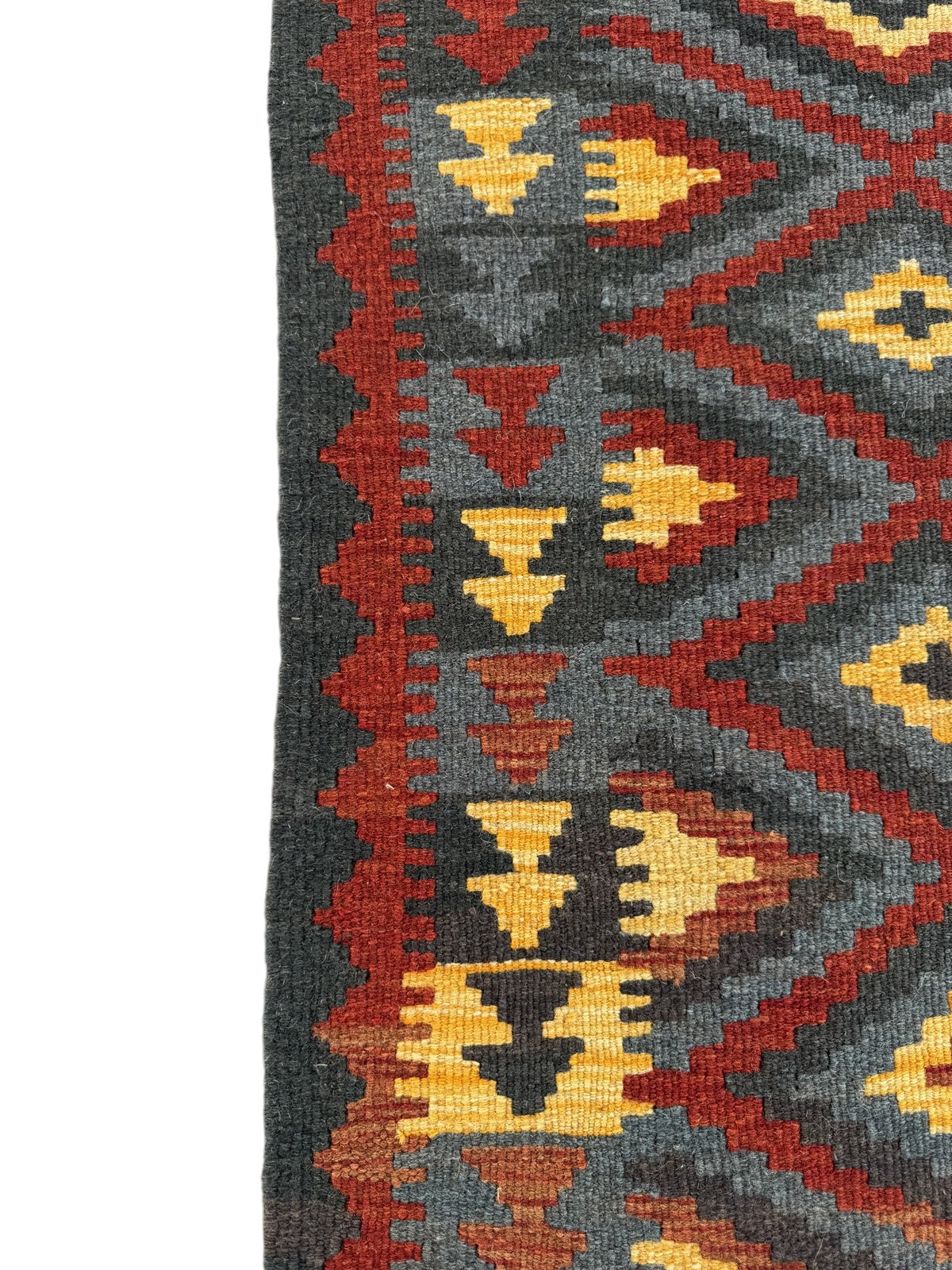 Handmade Afghan Kilim Rug 97 CM x 68 CM Sk#1460