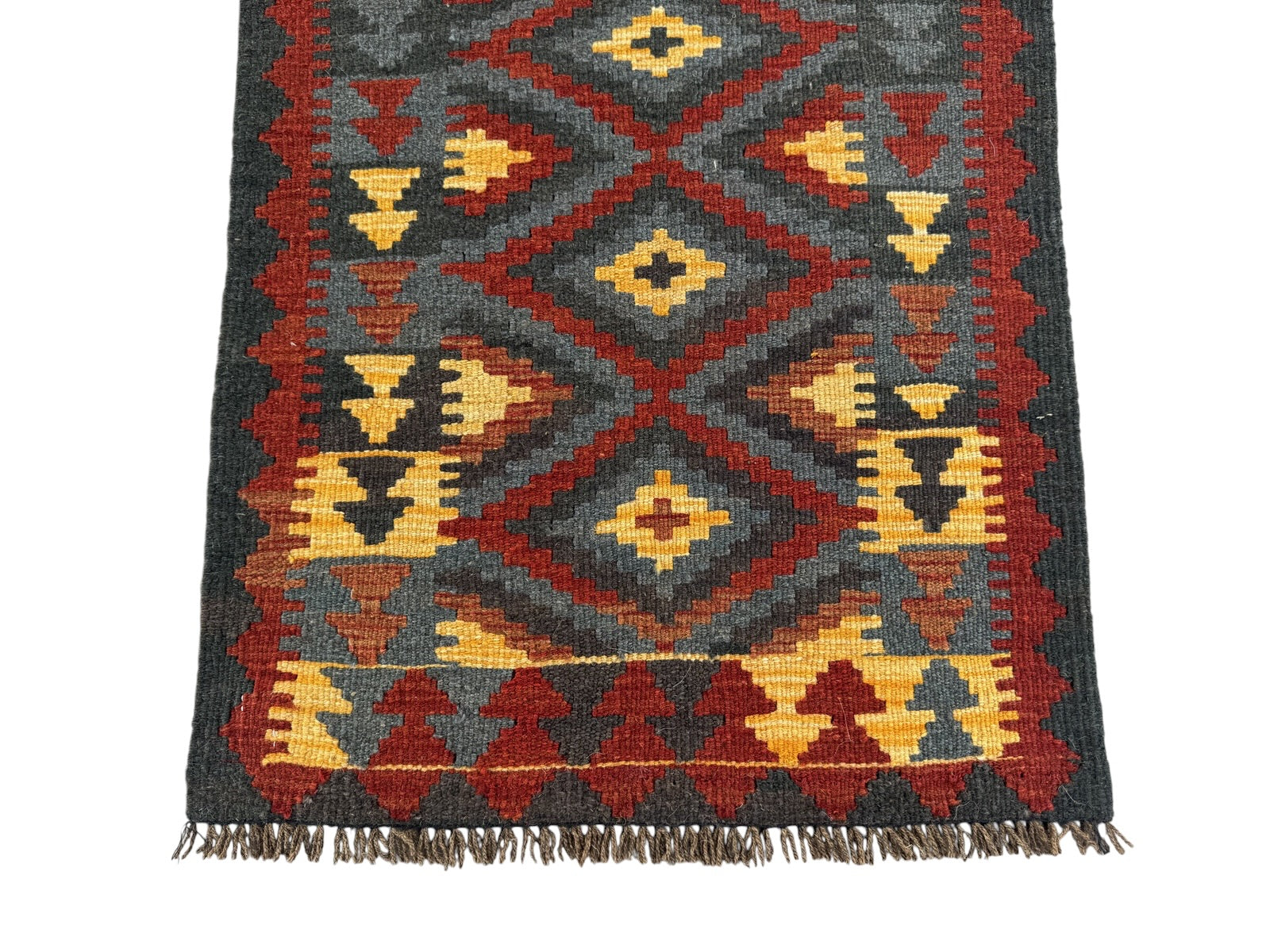 Handmade Afghan Kilim Rug 97 CM x 68 CM Sk#1460