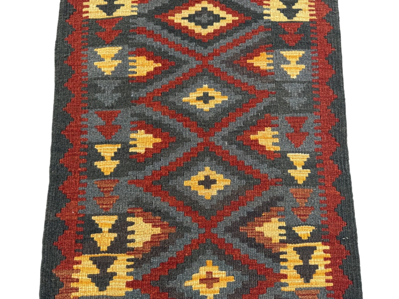 Handmade Afghan Kilim Rug 97 CM x 68 CM Sk#1460
