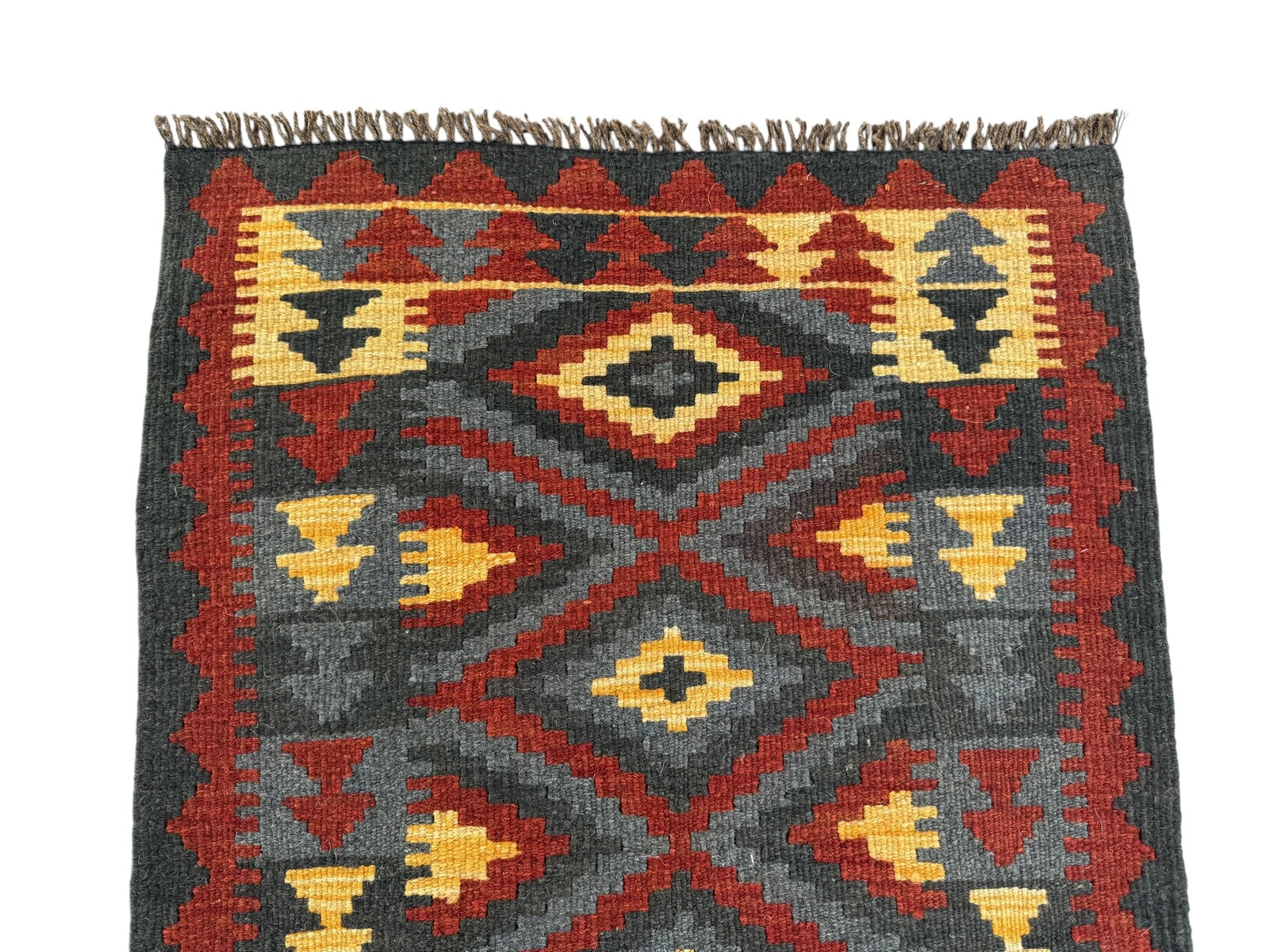 Handmade Afghan Kilim Rug 97 CM x 68 CM Sk#1460