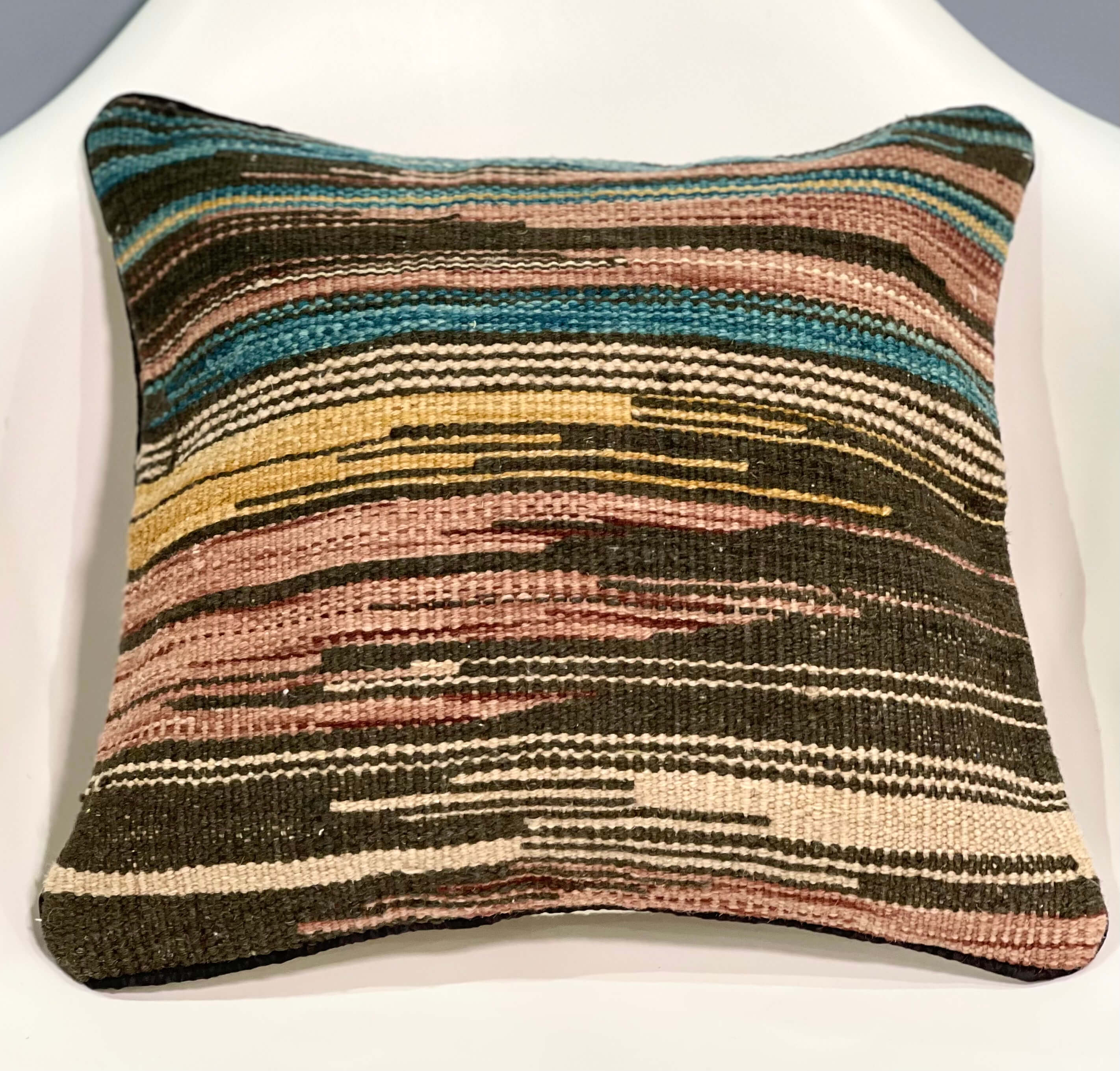 Modern Design Kilim Cushion Cover 45 cm X 45 cm AF#94