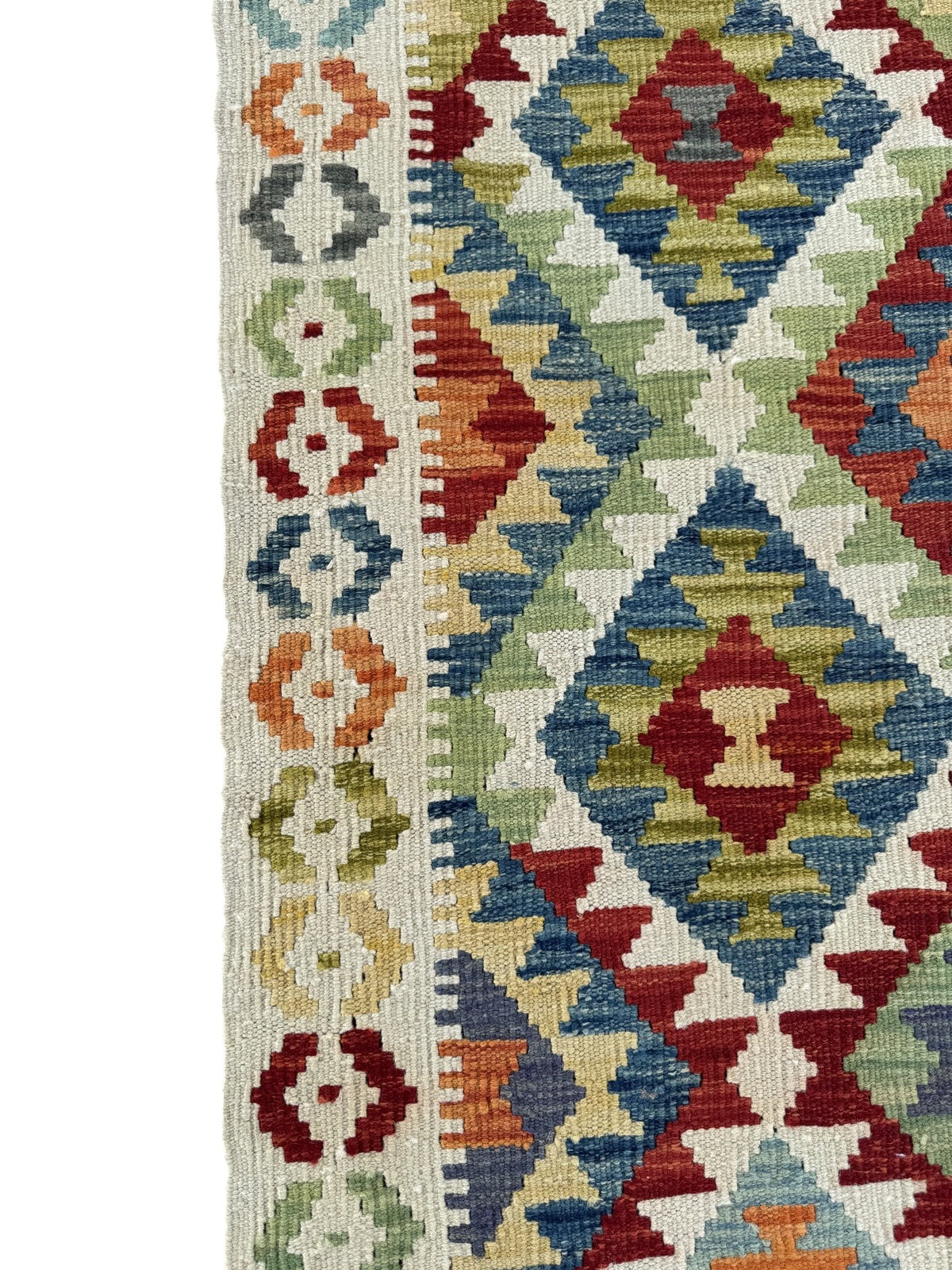 Handmade Afghan Kilim Rug 142 CM x 103 CM Sk#1451