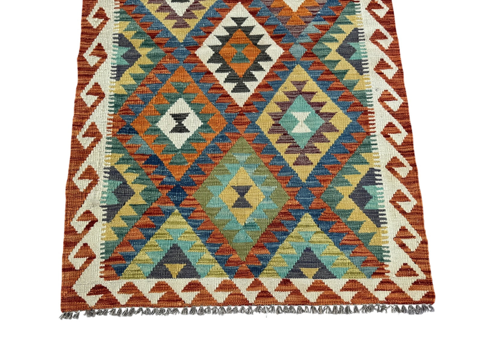Handmade Afghan Kilim Rug 154 CM x 104 CM Sk#1450
