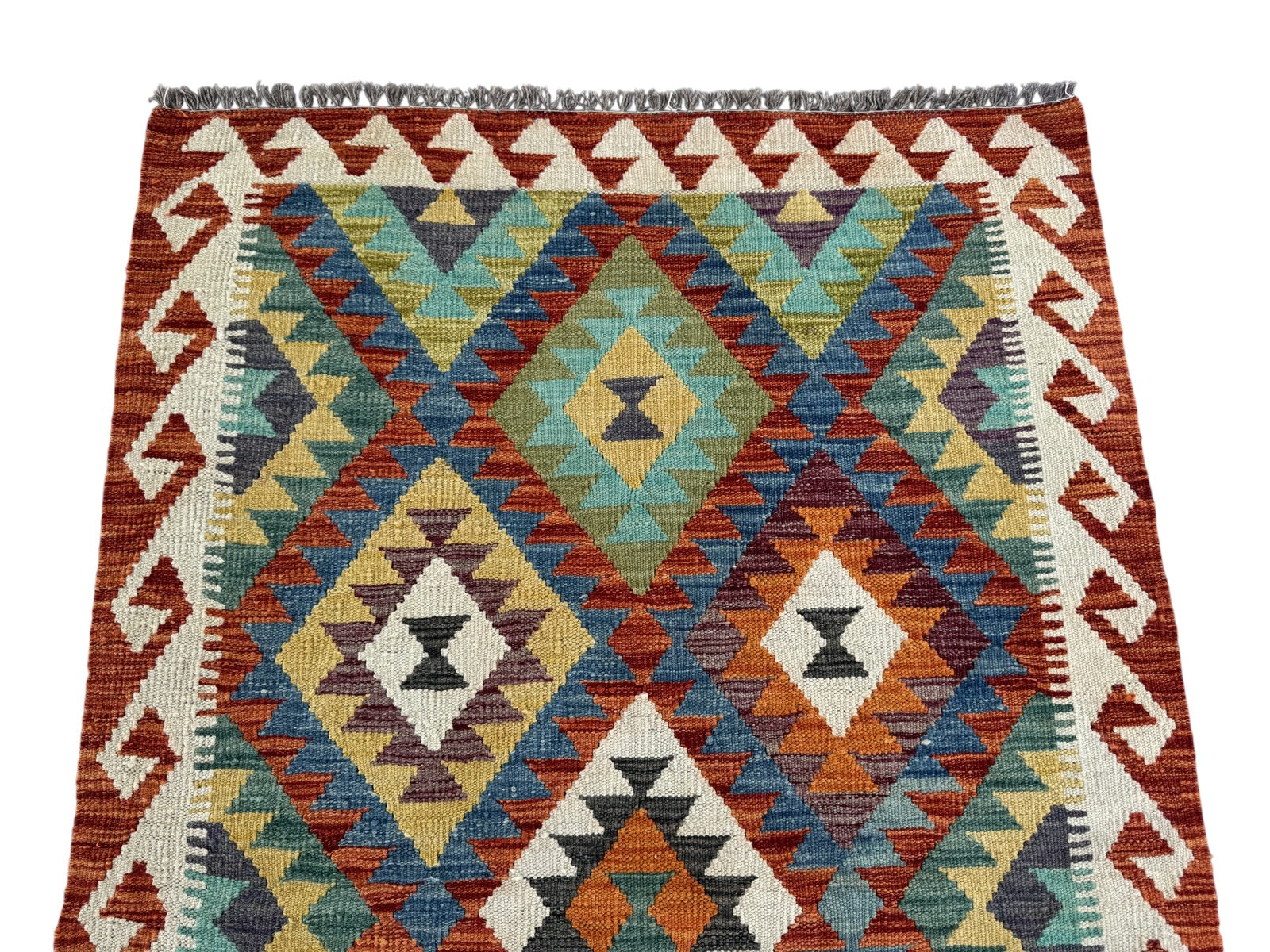 Handmade Afghan Kilim Rug 154 CM x 104 CM Sk#1450