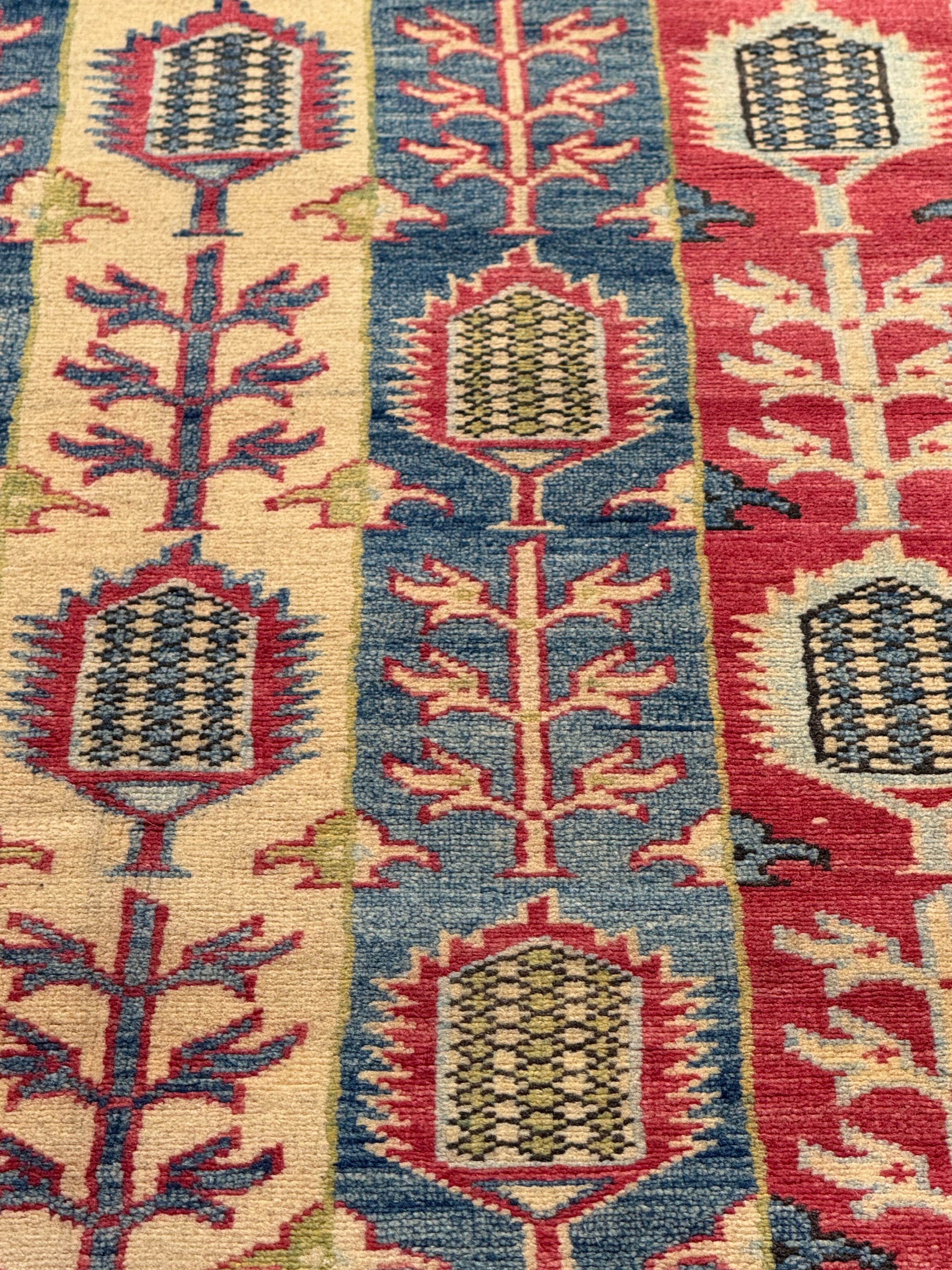 Hand-Knotted Chobi Wool Rug 200 CM  x 150 CM SK#2044