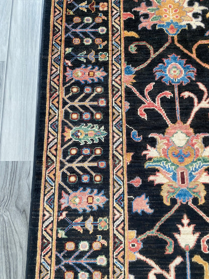 Hand Knotted Chobi Wool Rug | 202 CM x 150 CM SK# 1382